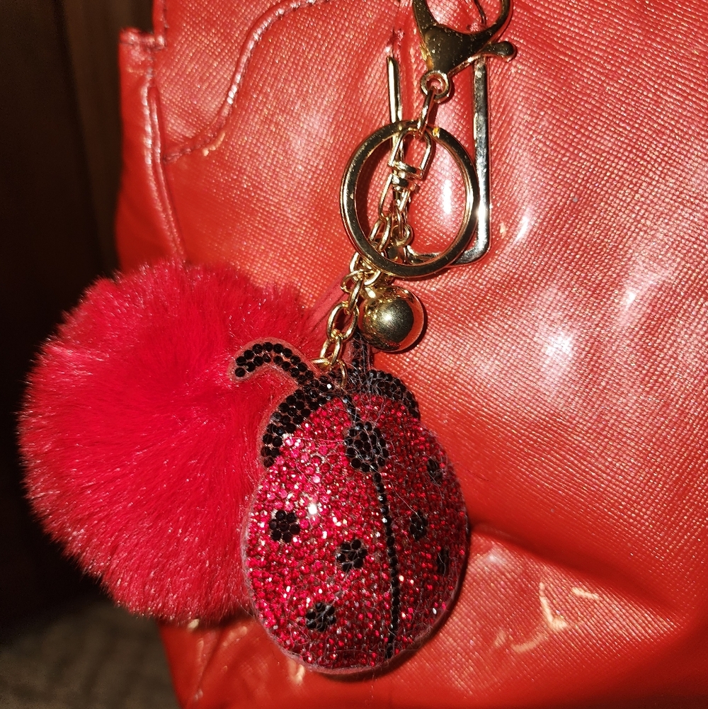 Coach Glossy Red Shoulder Bag - Picture 12 of 16